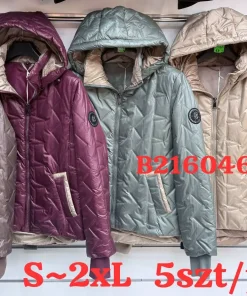 Kurtki damskie ,size s-2xl,Paczka 5szt ,1kolor