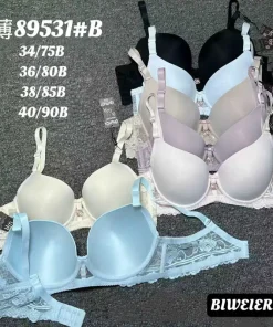 Biustonosz B Damskie,size 34/75-40/90,paczka 6szt,1kolor