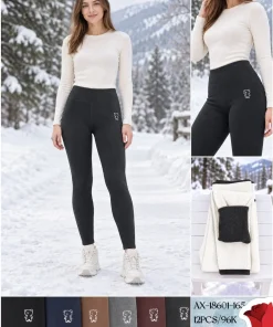 Leginsy Damskie,size s-xl,paczka 12szt,mix kolor