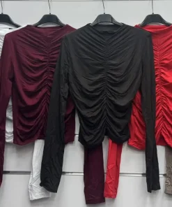 Bluzki Damskie WŁOSKA,Size uni,paczka 6szt, mix kolor