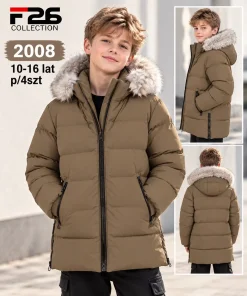 Kurtki DZIECIĘCA,size 10-16lat,Paczka 4szt ,1kolor