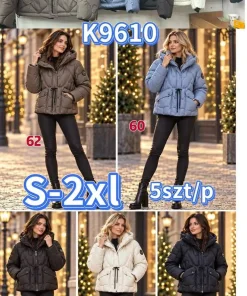 Kurtki damskie,size s-2xl,Paczka 5szt,1kolor