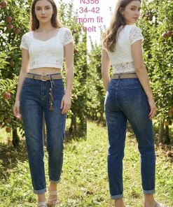 Jeansy Damskie,size 34-42,paczka 12szt,1kolor