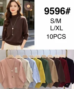 Swetry damskie,size s/m-l/xl,Paczka 10szt,mix kolor