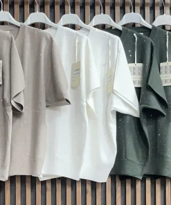 Swetry Damskie WŁOSKA,Size uni,paczka 6szt, mix kolor