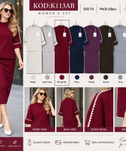 Komplety damskie ,size uni,Paczka 10szt ,mix kolor