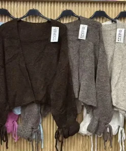 Swetry Damskie WŁOSKA,Size uni,paczka 6szt, mix kolor