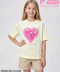 Bluzki DZIECIĘCA,size 4-12lat,paczka 5szt,1kolor
