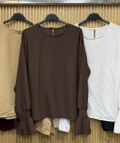 Bluzki Damskie WŁOSKA,Size uni,paczka 6szt, mix kolor