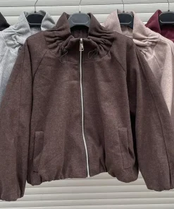 Kurtki Damskie WŁOSKA,Size uni,paczka 6szt, mix kolor