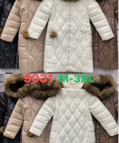 Kurtki Damskie,size m-3xl,Paczka 4szt,1kolor