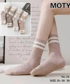 Skarpety Damskie,size 35-42,paczka 40szt,mix kolor
