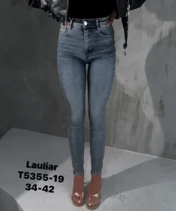 Jeansy Damskie, size 34-42,paczka 12szt,1kolor