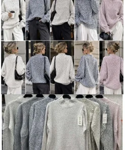 Swetry Damskie,size uni,paczka 12szt,mix kolor