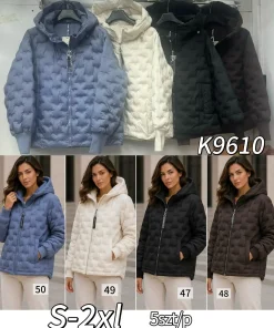 Kurtki Damskie,size s-2xl,paczka 5szt,1kolor
