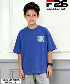 Bluzki DZIECIĘCA,size 4-12lat,paczka 5szt,1kolor