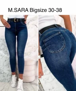 Jeansy Damskie,size 30-38,Paczka 12szt,1kolor