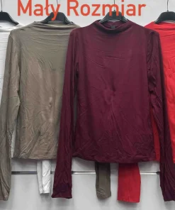 Bluzki Damskie WŁOSKA,Size uni,paczka 6szt, mix kolor