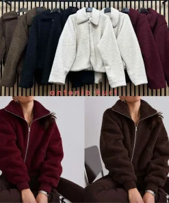 Kurtki damskie,size uni,Paczka 6szt,mix kolor