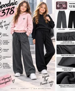 Spodnie DZIECIĘCA,size 6-16lat,paczka 12szt,mix kolor