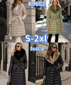 Kurtki damskie,size s-2xl,Paczka 5szt,1kolor