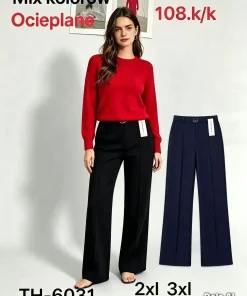 Spodnie Damskie,size 2/3-5/6xl,paczka 12szt,mix kolor