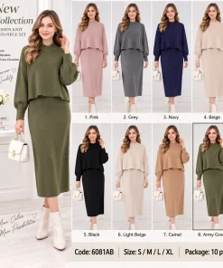 Komplety Damskie ,Size s/m-l/xl,paczka 10szt, mix kolor