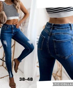 Jeansy Damskie,size 38-48,Paczka 10szt ,1 kolor