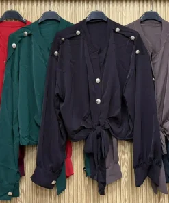 Bluzki Damskie WŁOSKA,Size uni,paczka 6szt, mix kolor