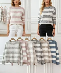 Swetry damskie,size uni,paczka 12szt,mix kolor