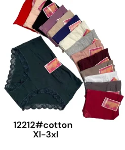 Majtki Damskie,size xl-3xl,Paczka 24szt,mix kolor
