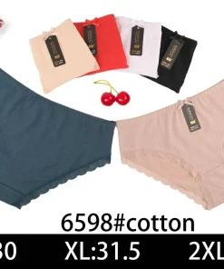 Majtki Damskie,size l-2xl,paczka 24szt,mix kolor