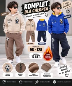 Komplety DZIECIĘCE, size 98-128,paczka 12szt,mix kolor
