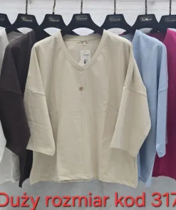 Bluzki Damskie,size uni,Paczka 12szt ,mix kolor