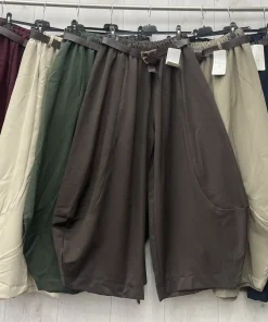 Spodnie Damskie WŁOSKA,Size uni,paczka 6szt, mix kolor