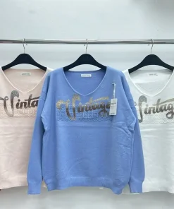Swetry Damskie ,Size uni,paczka 12szt, mix kolor