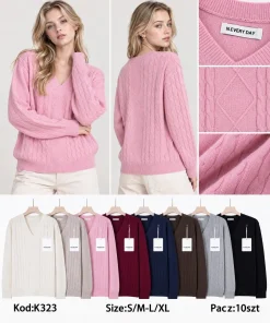 Swetry Damskie ,Size s/m-l/xl,paczka 10szt, mix kolor