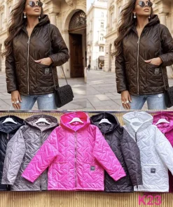 Kurtki Damskie ,Size uni ,paczka 6szt, mix kolor