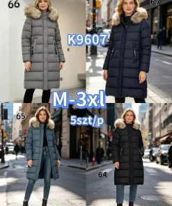 Kurtki damskie,size m-3xl,Paczka 5szt,1kolor