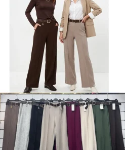 Spodnie Damskie WŁOSKA,Size uni,paczka 6szt, mix kolor