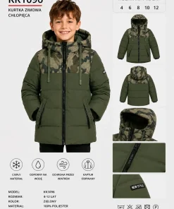 Kurtki DZIECIĘCA,size 4-12lat,Paczka 5szt ,1 kolor