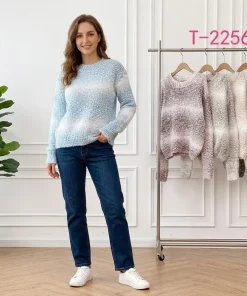 Swetry damskie,size uni,paczka 12szt,mix kolor