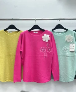Swetry Damskie ,Size uni,paczka 12szt, mix kolor
