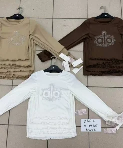 Bluzki DZIECIĘCA,size 4-14lat,Paczka 6szt ,1kolor