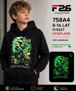 Bluzy DZIECIĘCA,size 8-16lat,Paczka 5szt ,1 kolor