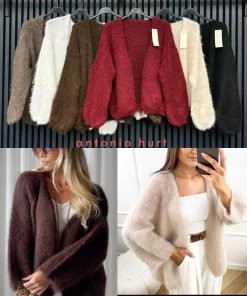 Kardigan damskie,size uni,Paczka 6szt,mix kolor