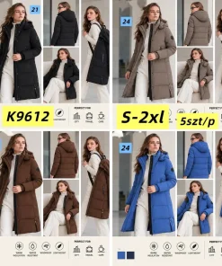 Kurtki damskie,size s-2xl,Paczka 5szt,1kolor