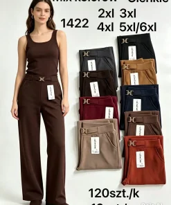 Spodnie Damskie,size 2/3-5/6xl,paczka 12szt,mix kolor
