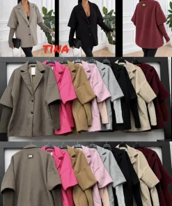 Płaszcz damskie,size uni,paczka 6szt,mix kolor