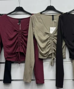 Bluzki Damskie WŁOSKA,Size uni,paczka 6szt, mix kolor